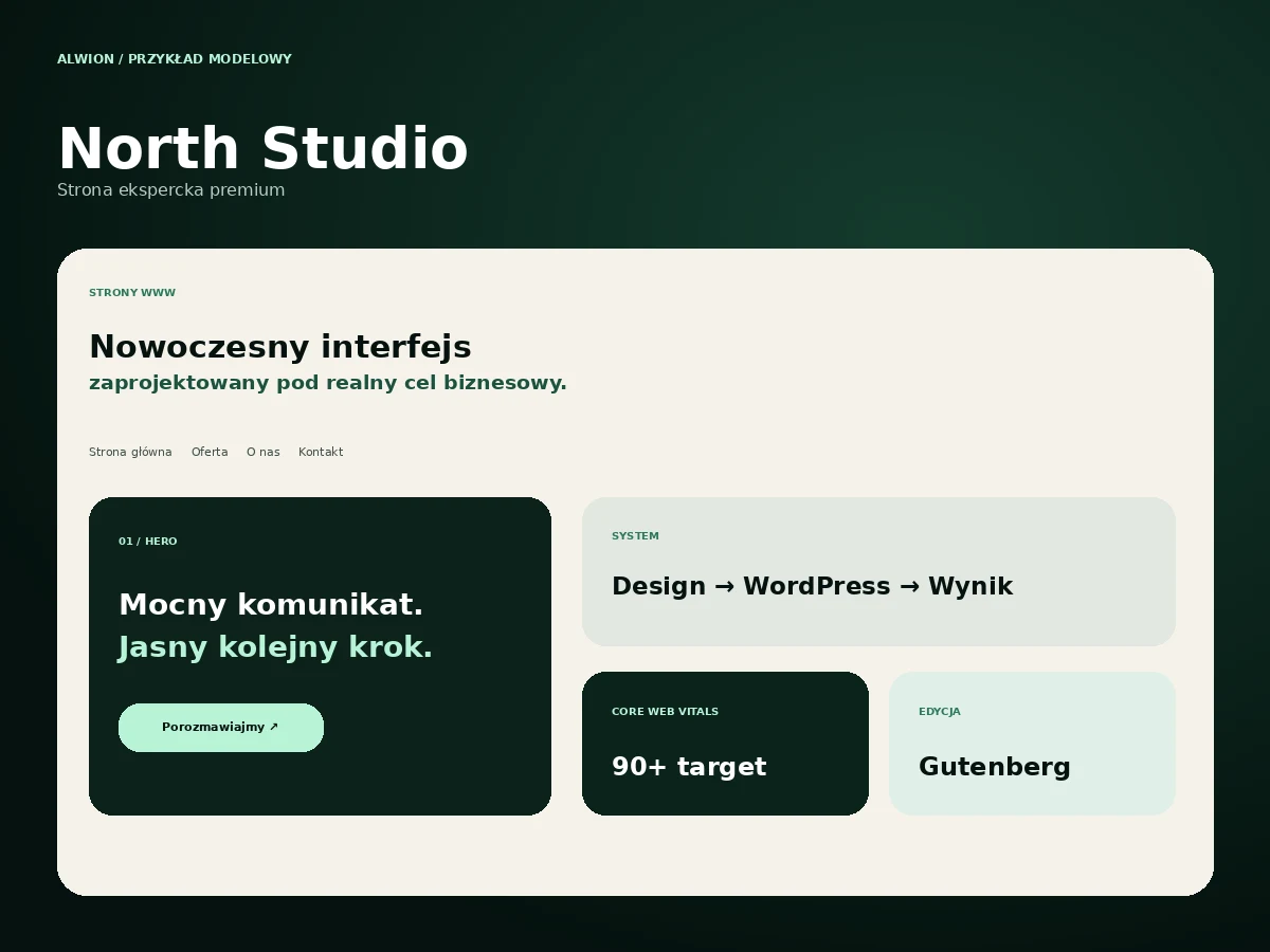 North Studio – strona ekspercka